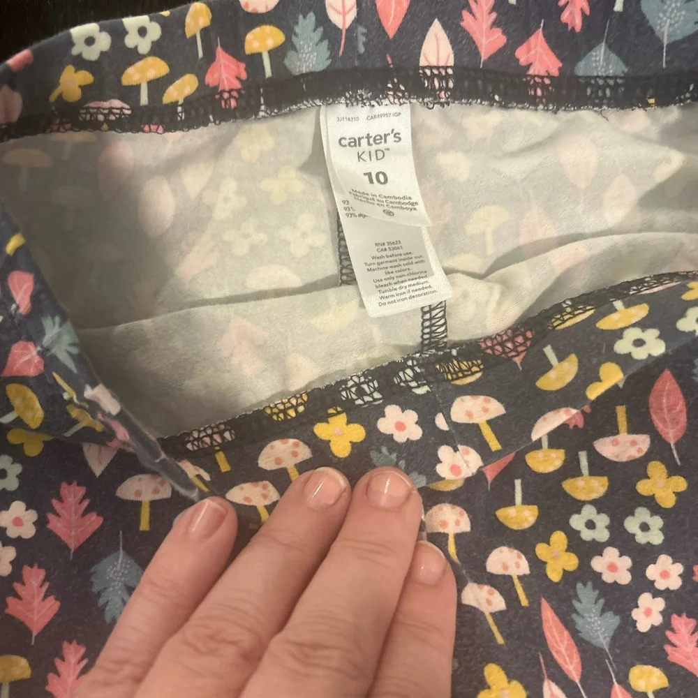 Carter’s Girls 2 Piece Outfit Size 10 – “Best Sister Ever” Pink Top & Leggings